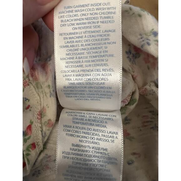 Baby Girls Ralph Lauren Pink Floral Summer Dress Size 18 Months - Picture 4 of 6